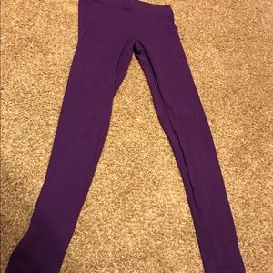 Forever 21 purple leggings