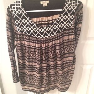 Long sleeve shirt blouse