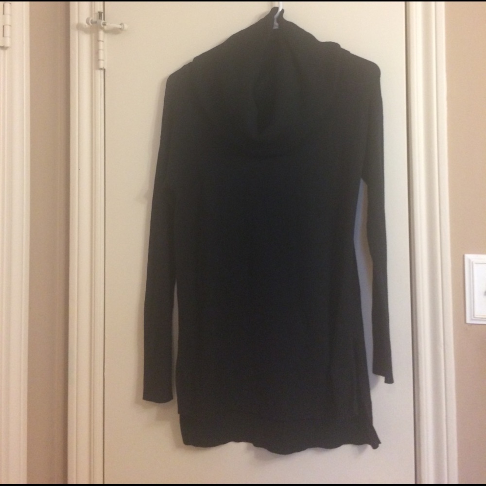 Black Cowl Neck Gap Sweater