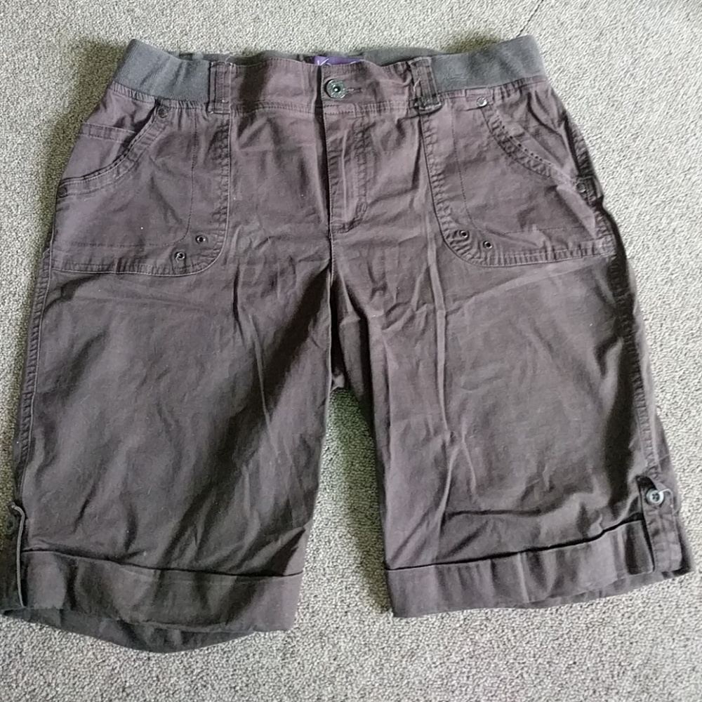 Chocolate brown shorts