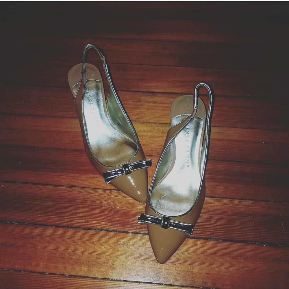 Ivanka Trump Slingback Kitten Heel