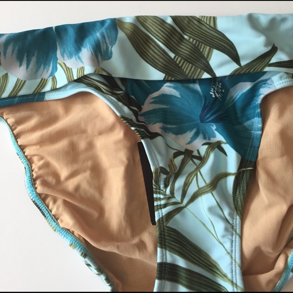 NWOT Shape fx Blue Print Bikini - Picture 3 of 8