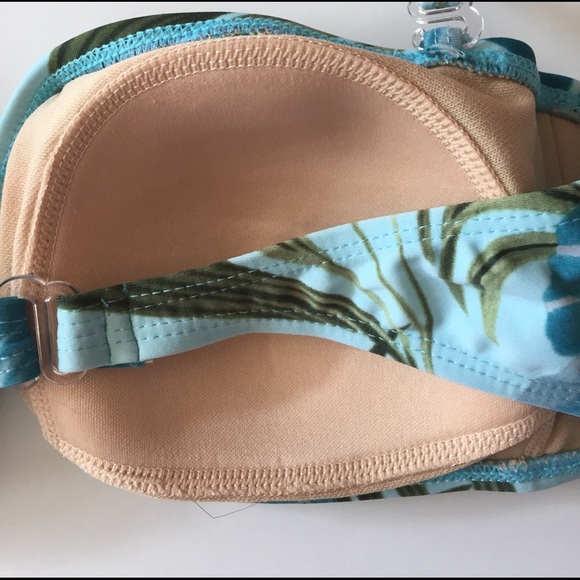 NWOT Shape fx Blue Print Bikini - Picture 8 of 8