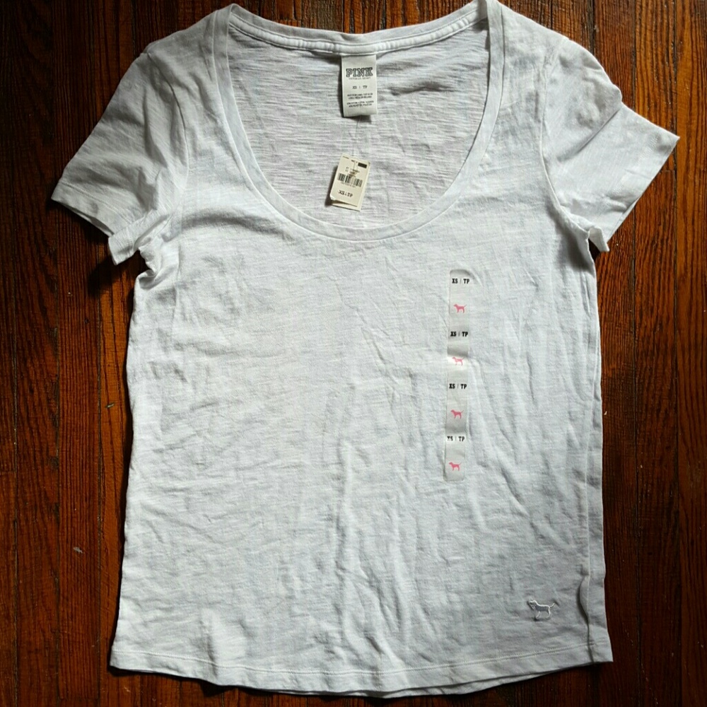 VS PINK scoop neck t-shirt