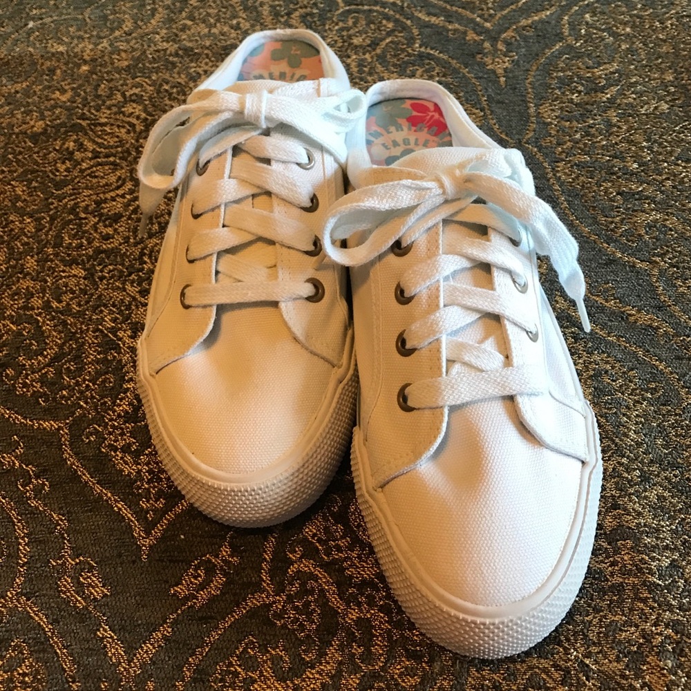 American Eagle Canvas Slip Ons
