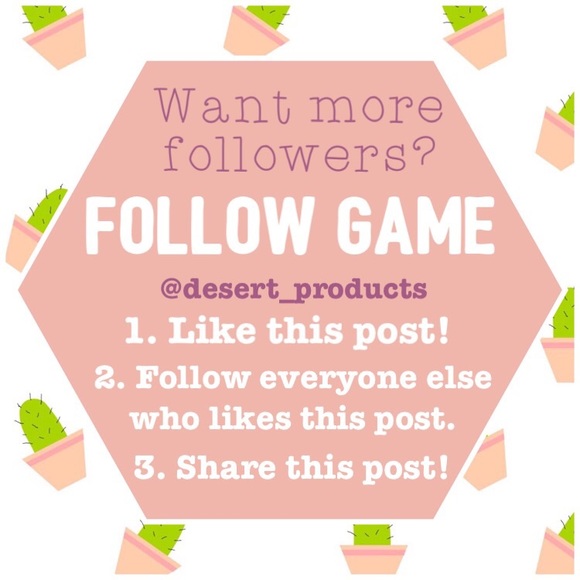 Follow Game Other - 🌵THANK YOU FOR 600🌵