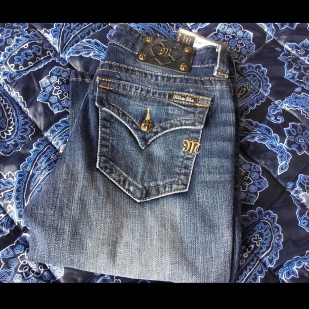 MISS ME Mid-Rise Boot Cut Jeans-Size-29 NWT
