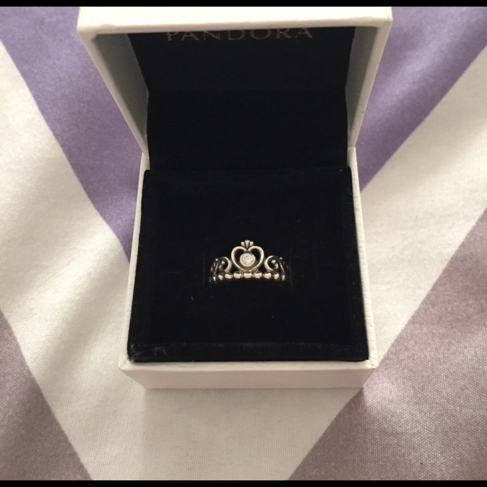 Princess heart ring by Pandora