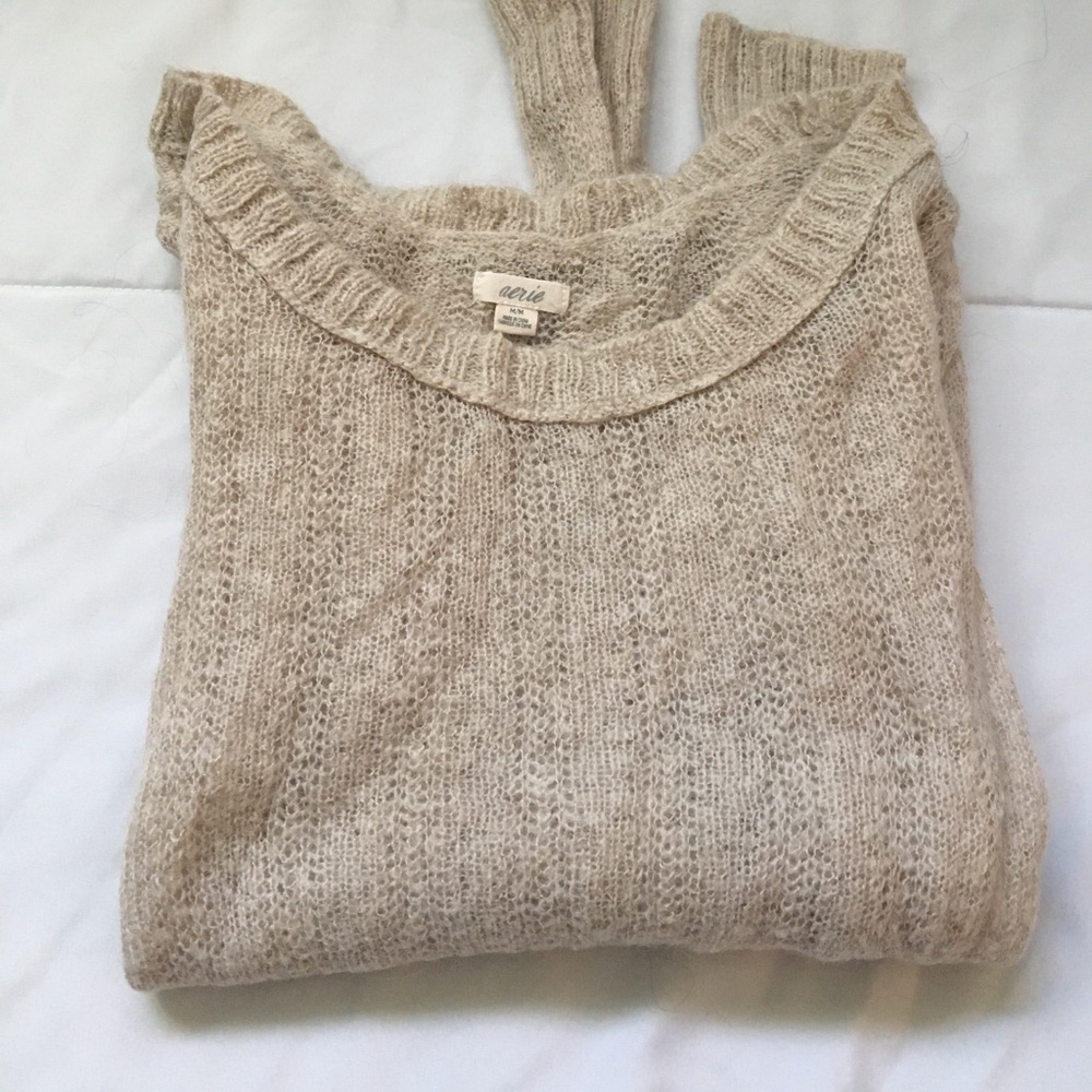Aerie sheer sweater