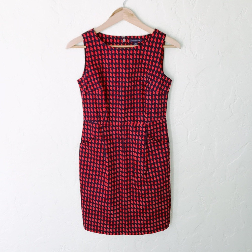 Tommy Hilfiger red shift dress