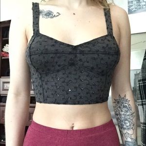 Roxy crop/bralet