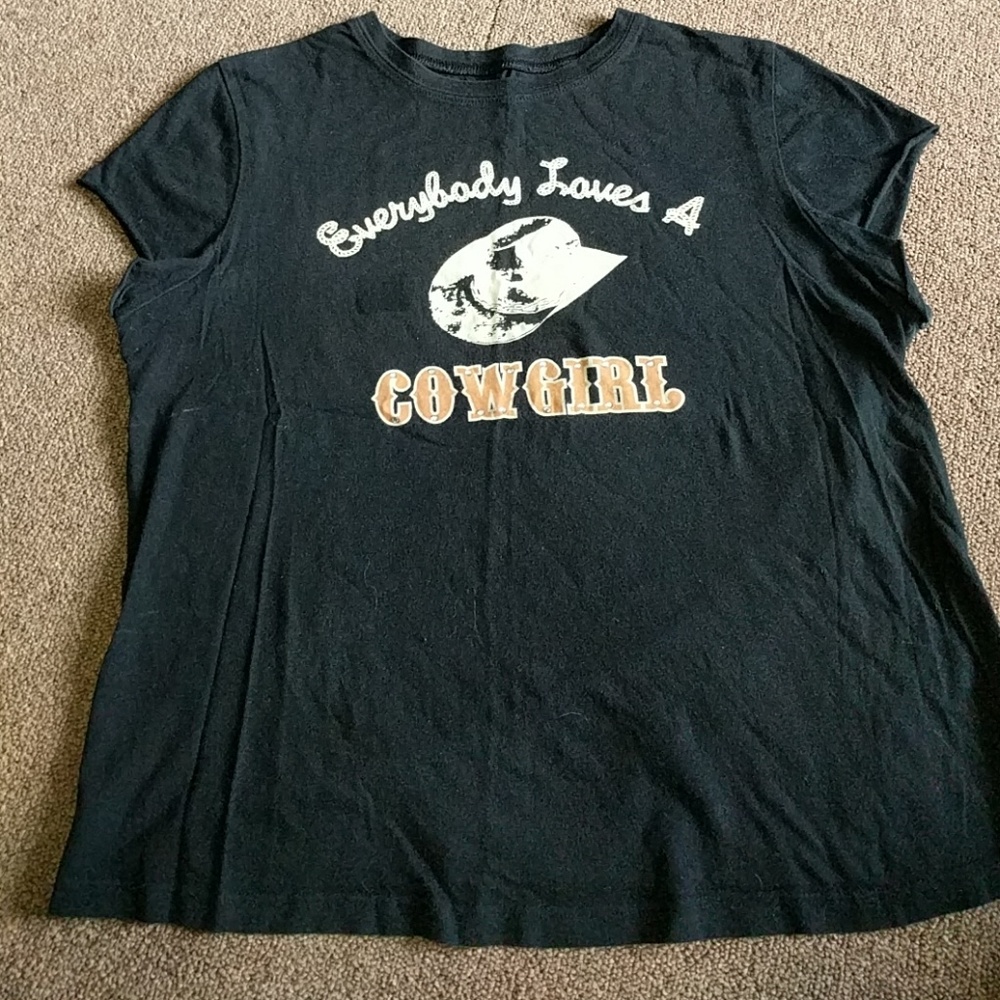 Everybody Loves A Cowgirl fitted Torrid shirt