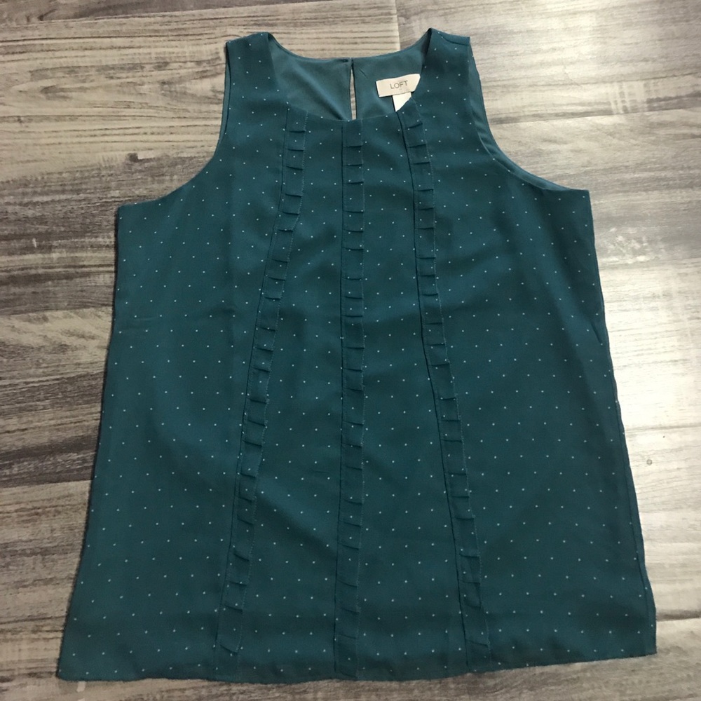 Loft shell blouse