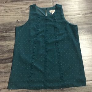 Loft shell blouse