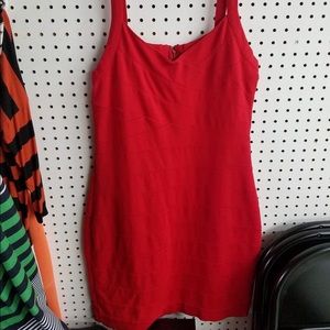 Express red dress