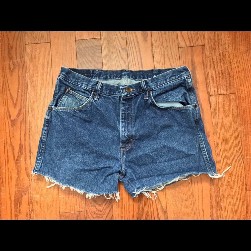 Vintage Wrangler High Waist Denim Shorts