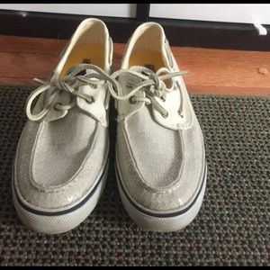 White Sperry Top-Sider 7M