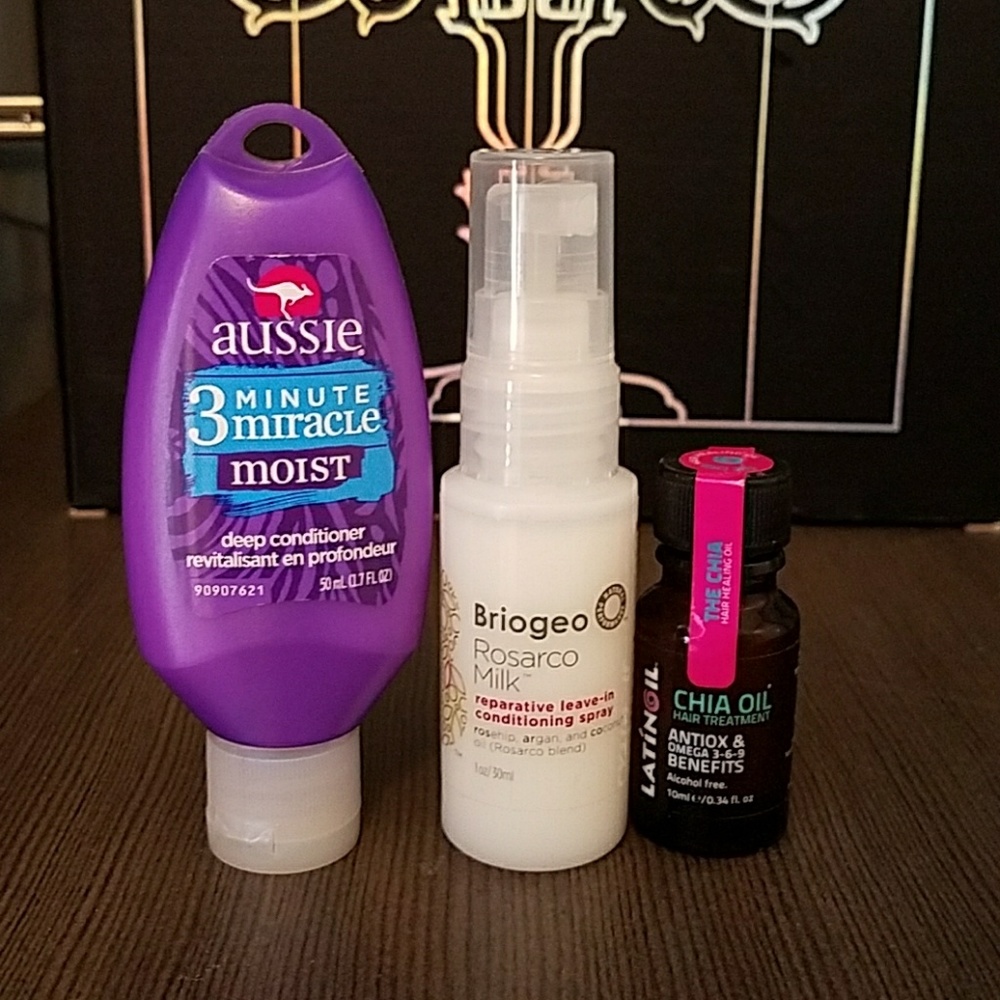 Deep Conditioner, Leave-In, Chia Oil Bundle