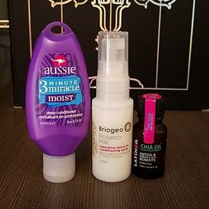 Deep Conditioner, Leave-In, Chia Oil Bundle