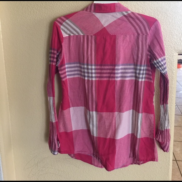 Twenty one pink long sleeve blouse - Picture 4 of 4