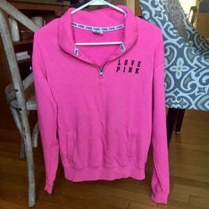 PINK Quarter-Zip