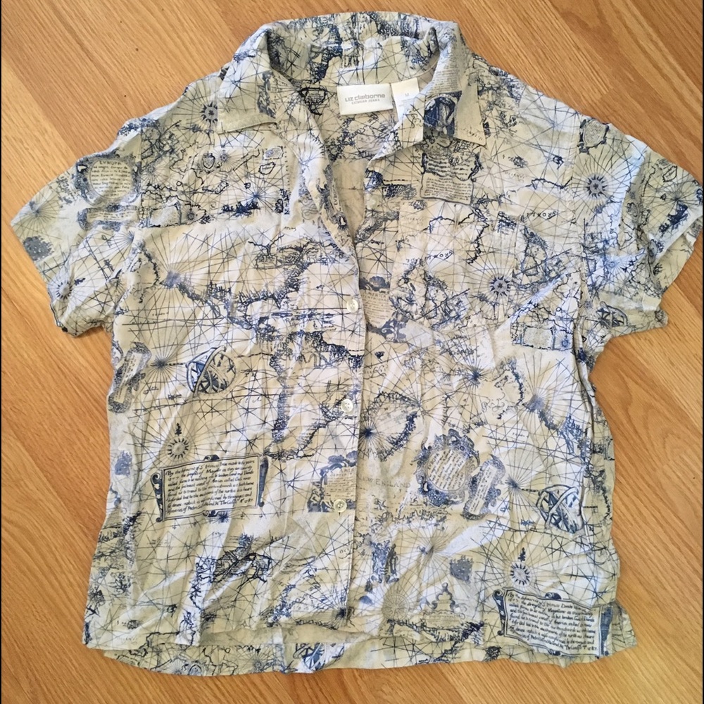 World Map Shirt as seen on GOOD MYTHICAL MORNING!