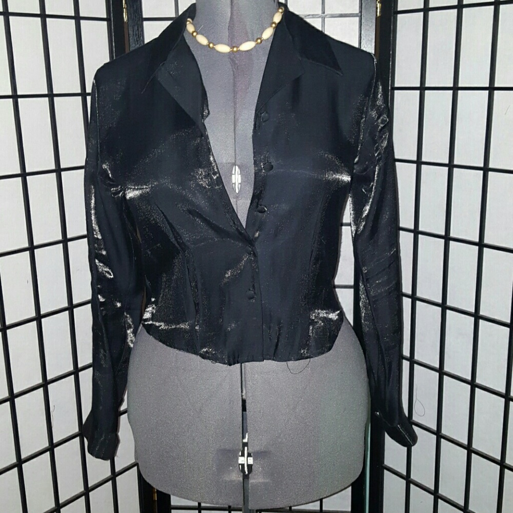 MUST GO! MAKE ANY OFFER! Women black blouse