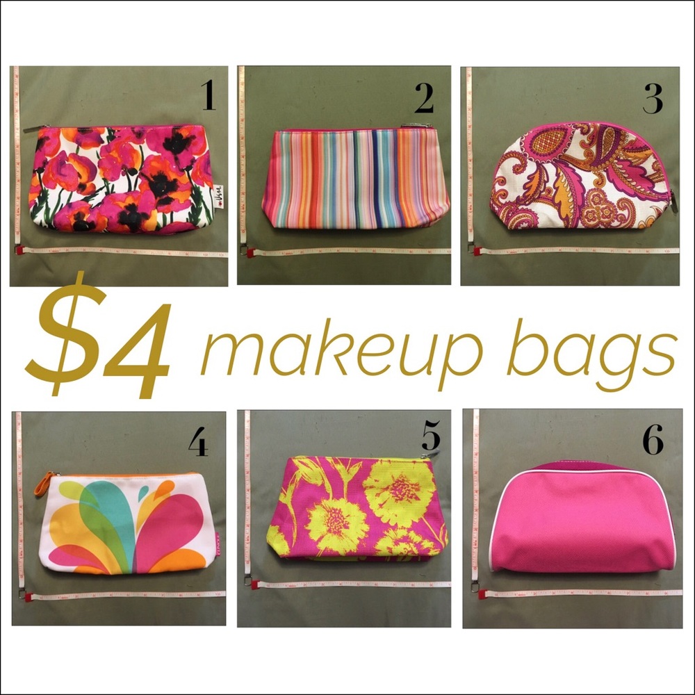 Makeup Bags #1-6 (Clinique)