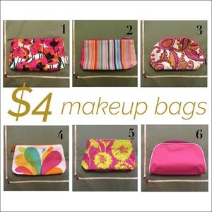 Makeup Bags #1-6 (Clinique)
