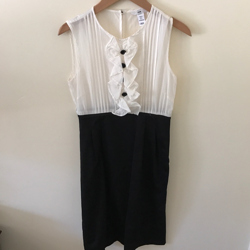 Vintage looking tuxedo dress