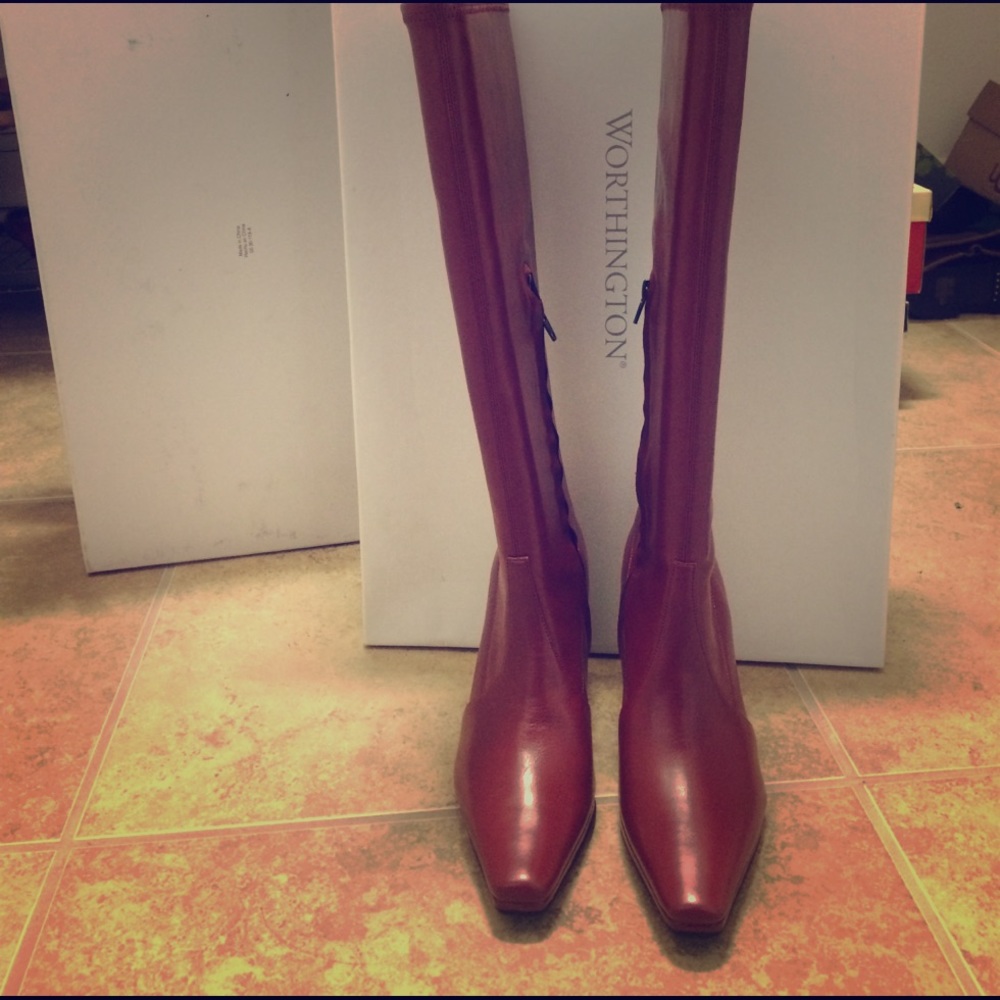 Red Boots with Heels