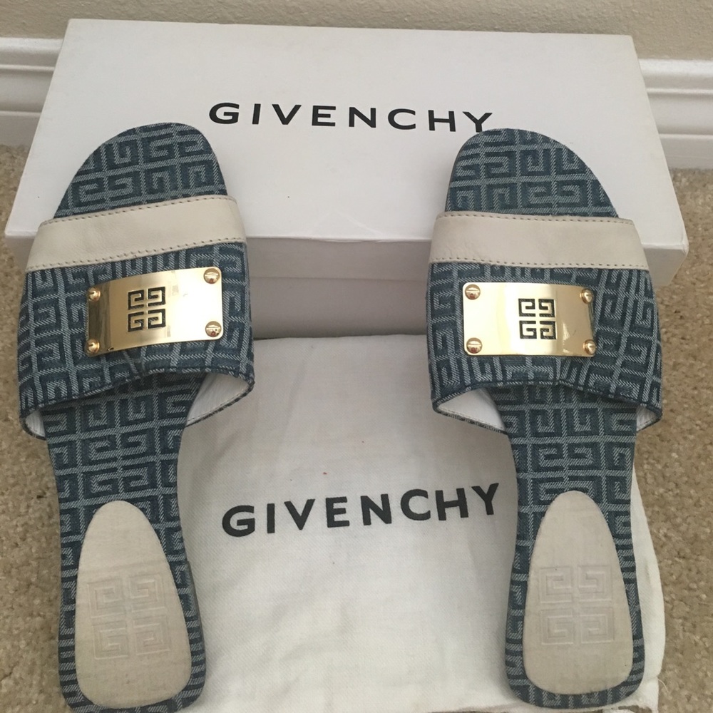 GIVENCHY Blue Jeans Sandals