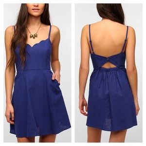 Urban Outfitters Scallop Dress, Size M