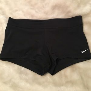 NWT Black Nike shorts/spandex