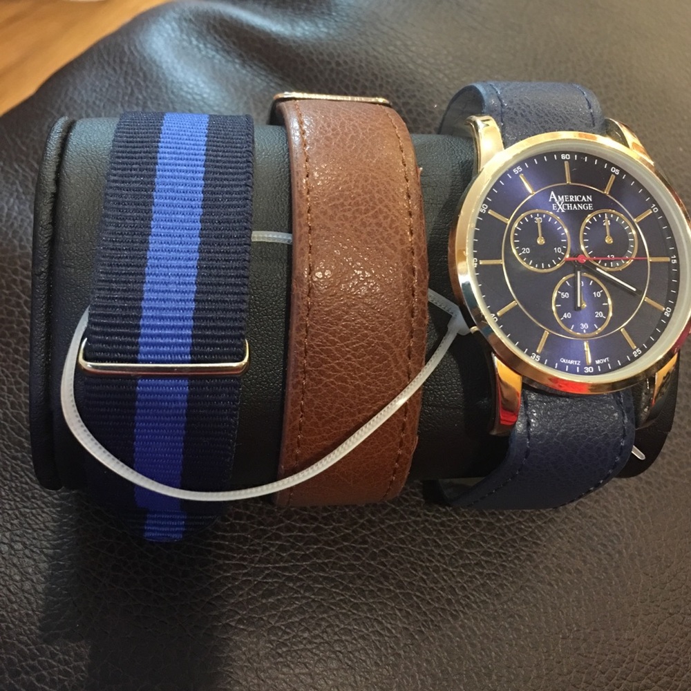 American exchange 3 piece watch set