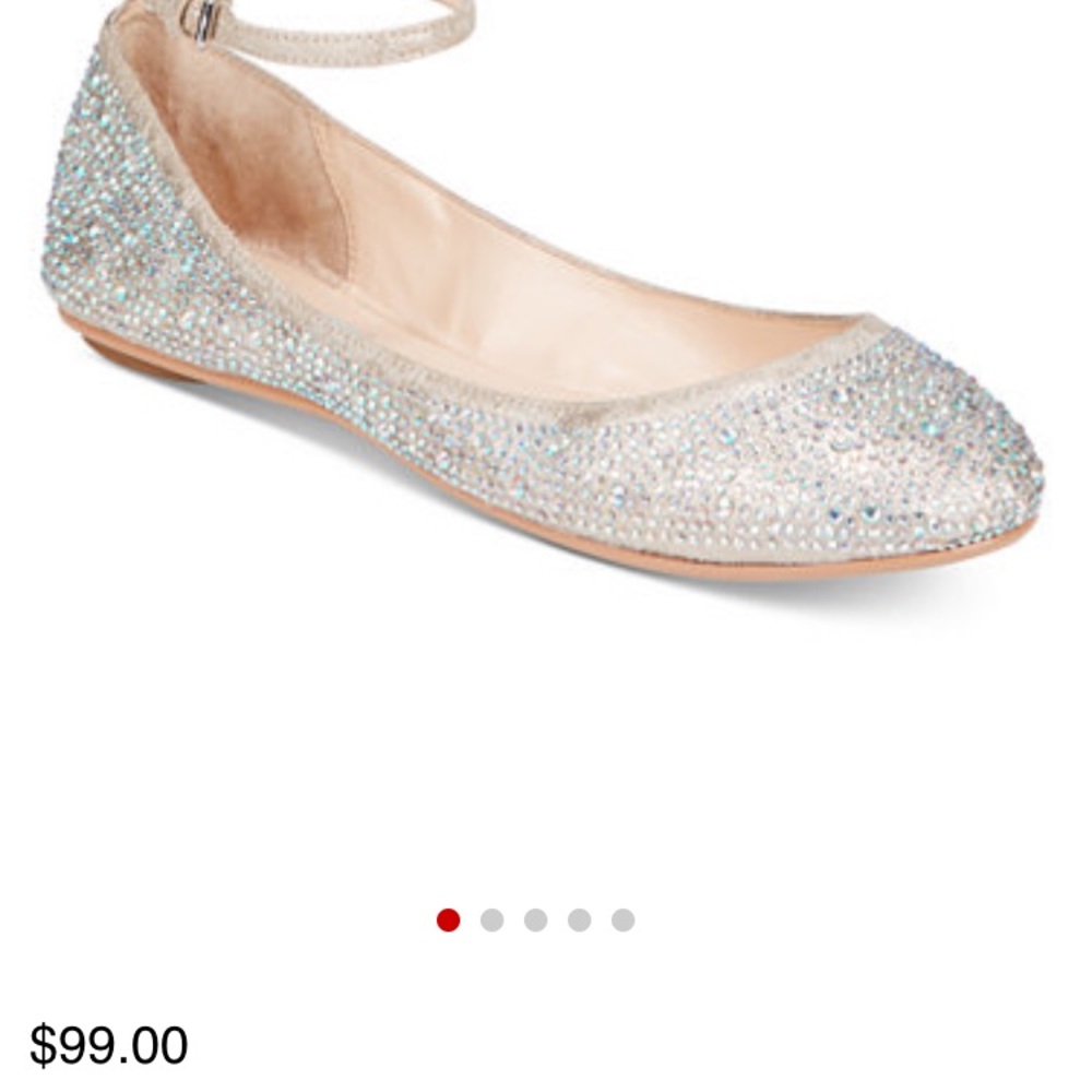 Betsy Johnson super sparkly flats