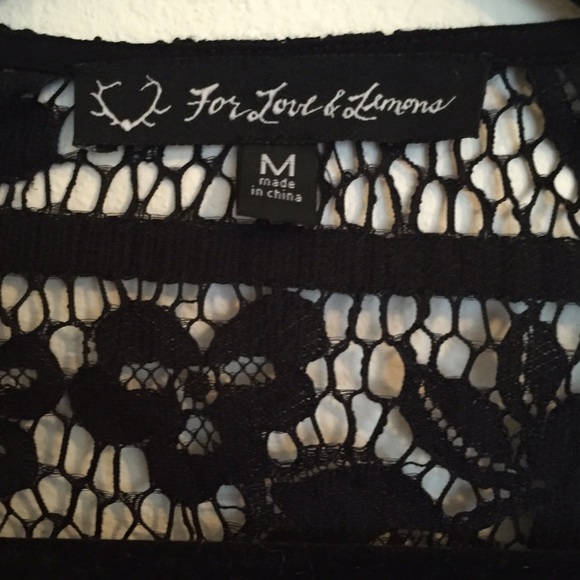 For love and lemons purple Isabella top - Picture 3 of 3