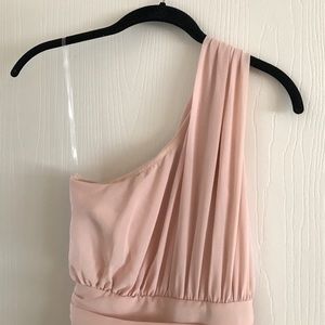 Blush Bridesmaid Dress