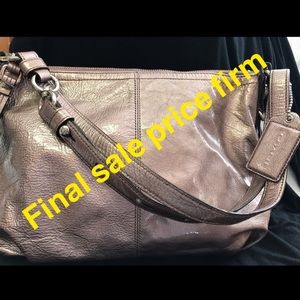 COACH MIA PATIENT SHOULDER BAG