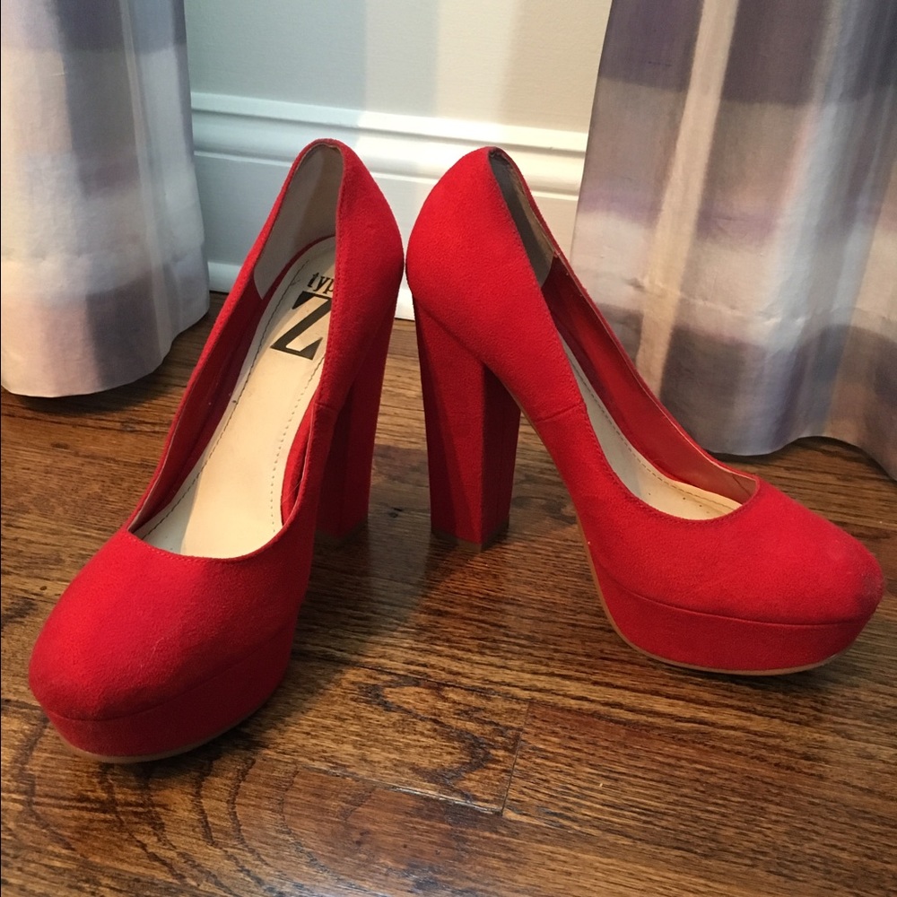 Red Type Z heels