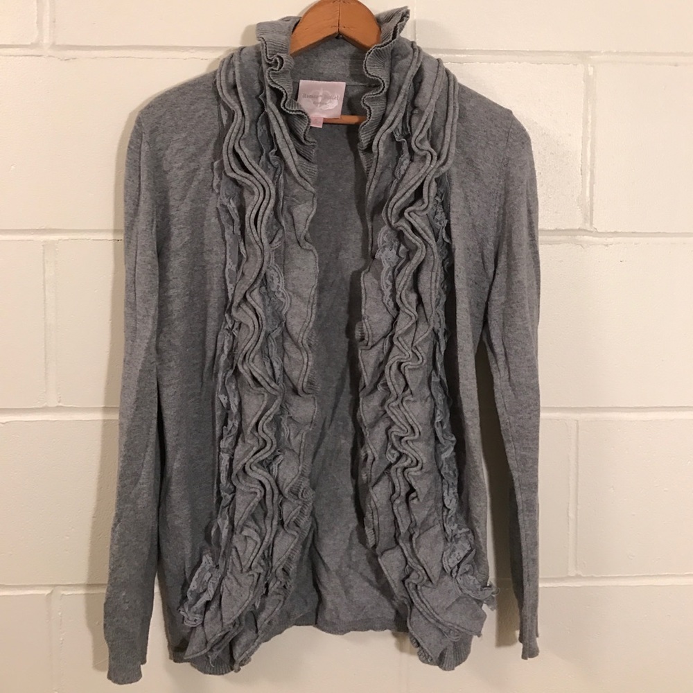 Romeo & Juliet Couture ruffled cardigan