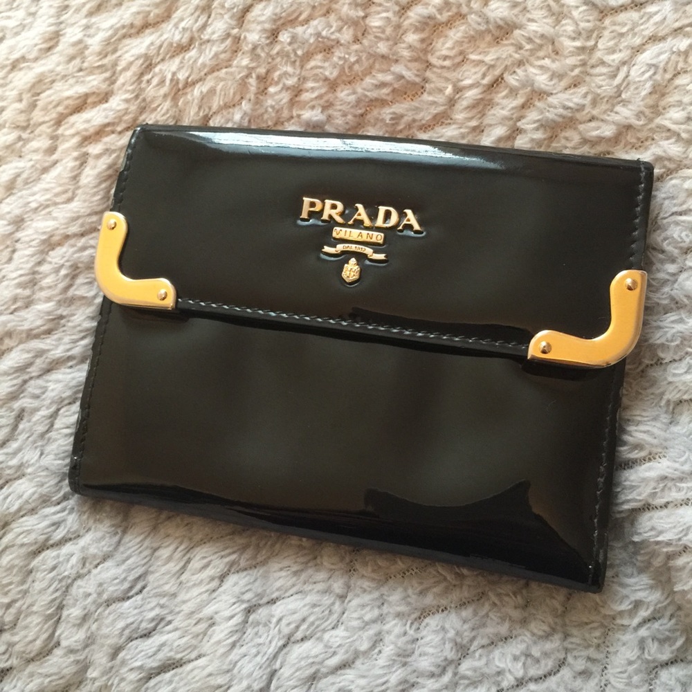Prada Patent Leather Wallet