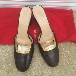 BALLY Mule style sandals