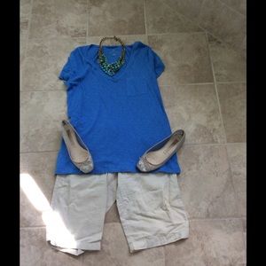 J. Crew linen shorts