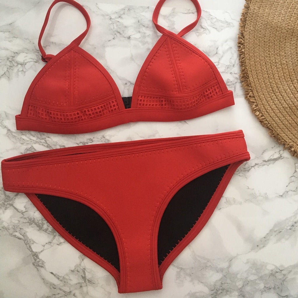 Triangl like neoprene bikini