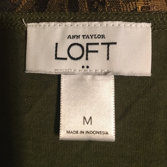 Loft Knit Top with Ruffle Neck, 3/4 length sleeve - Picture 2 of 3