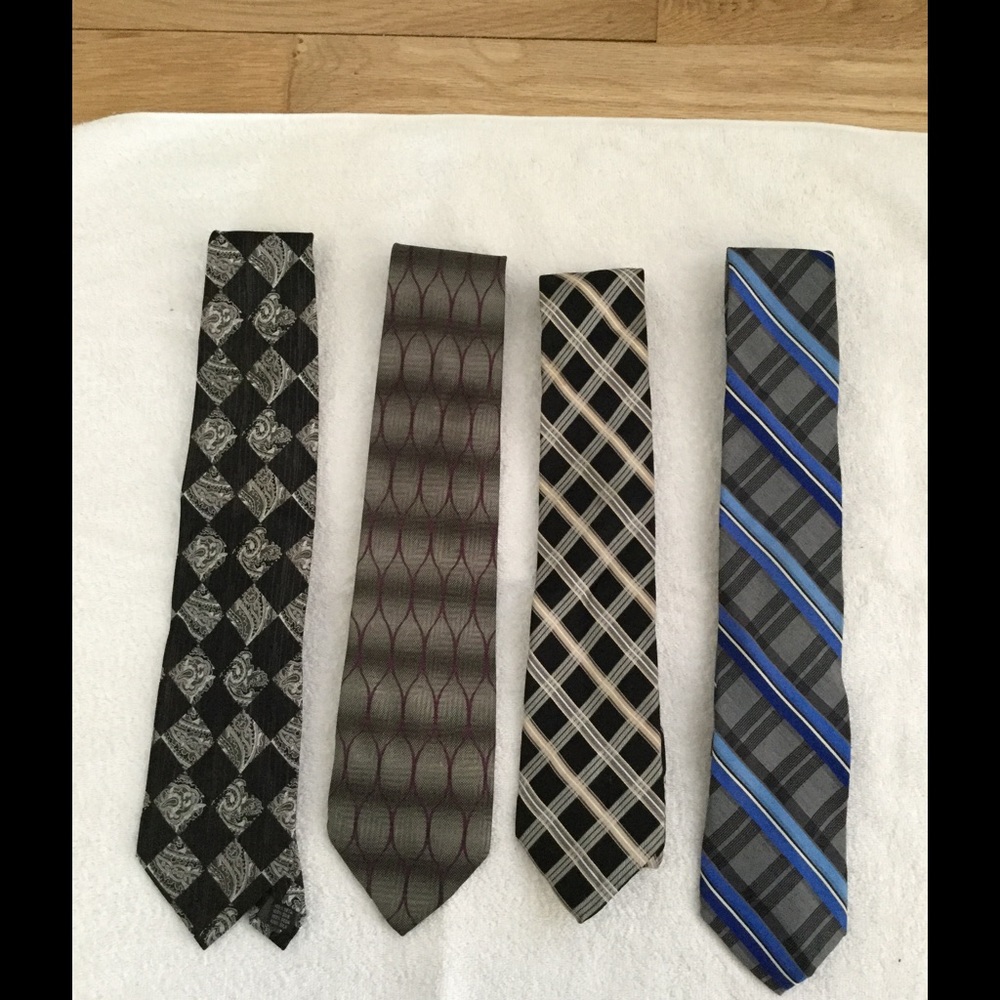 Four men's ties