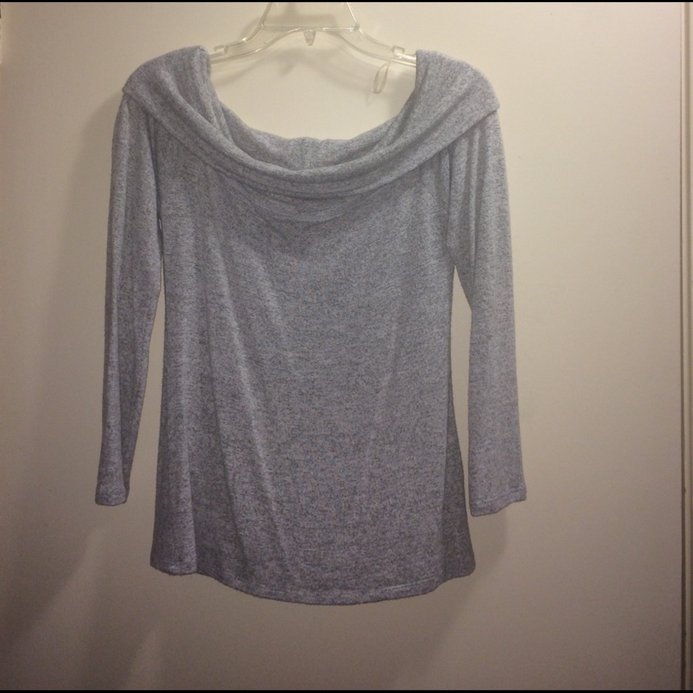 NWOT Sexy Little Light Heather Grey Sweater
