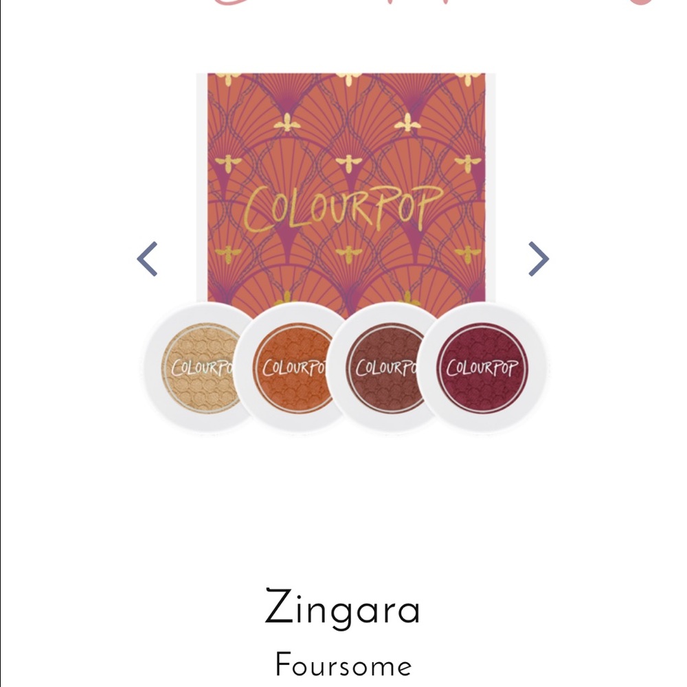 Colourpop Zingara Foursome!!🌺