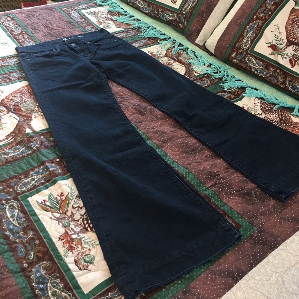 7 for all mankind, never worn flared jeans
